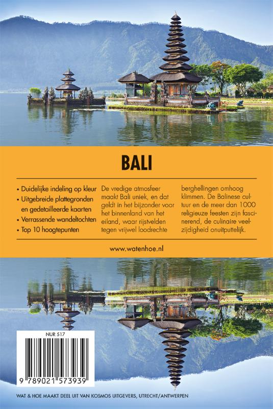 Achterkant van Bali