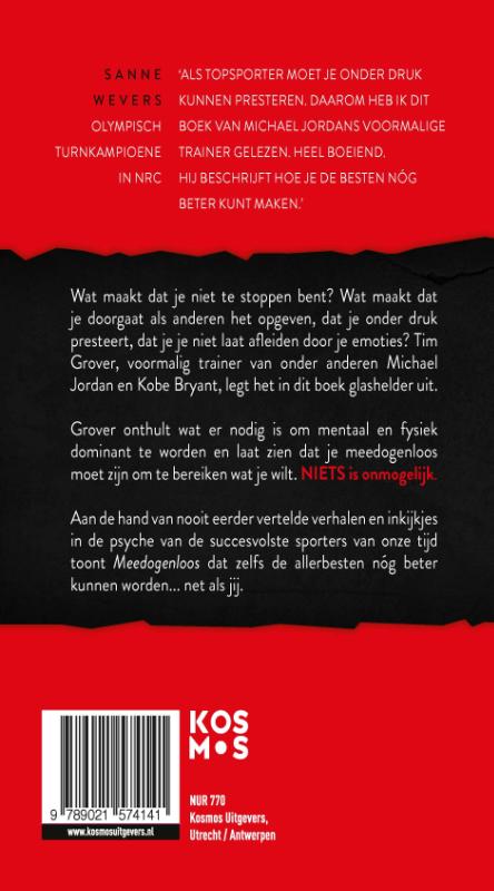 Achterkant van Meedogenloos