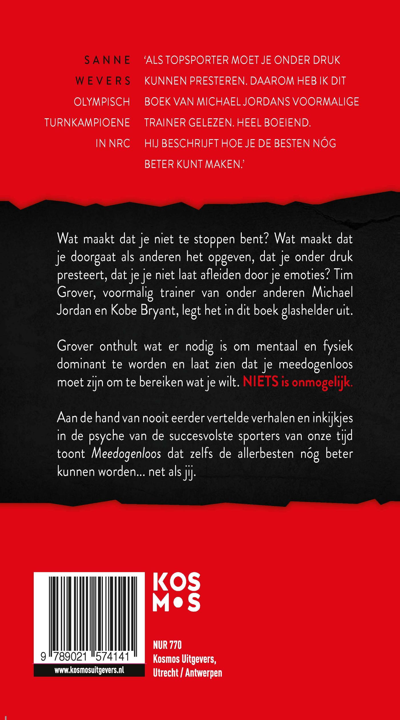 Achterkant van Meedogenloos