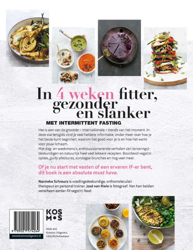 Achterkant van Intermittent fasting