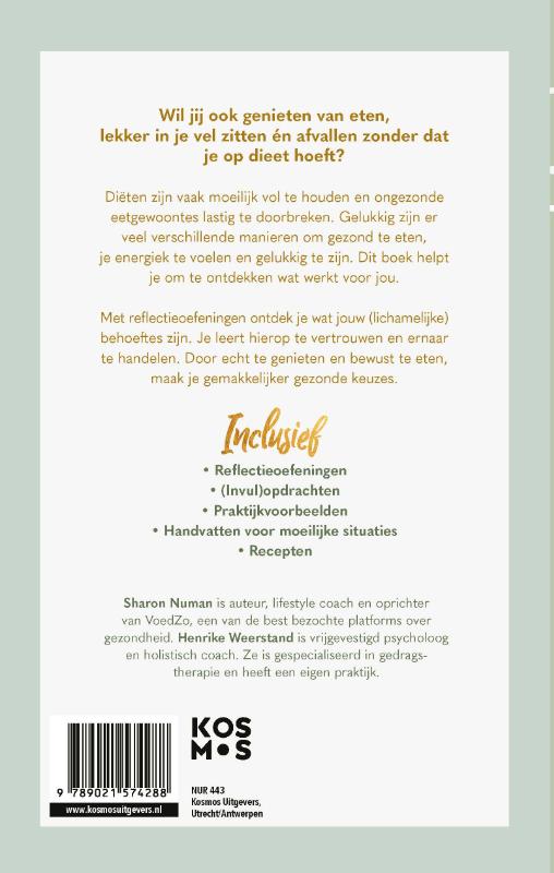 Achterkant van Intuïtief eten