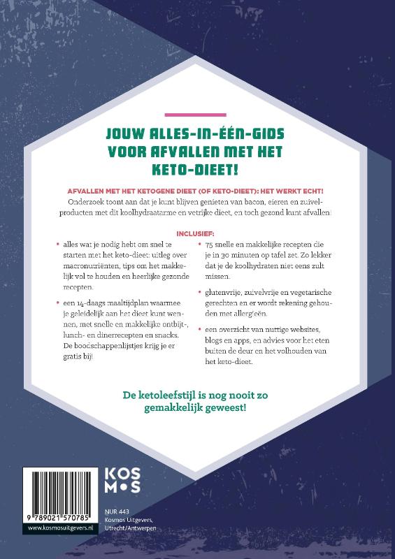 Achterkant van Het keto-dieet compleet
