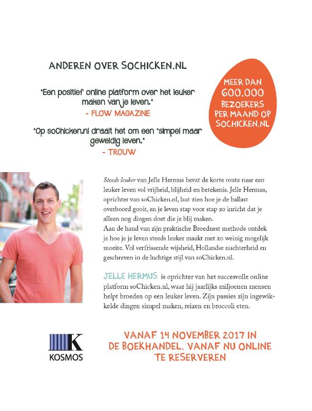 Achterkant van Steeds leuker