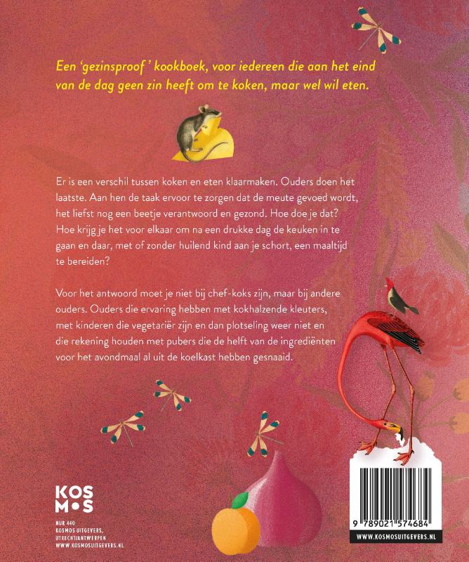 Achterkant van Het handige Super Family Kookboek