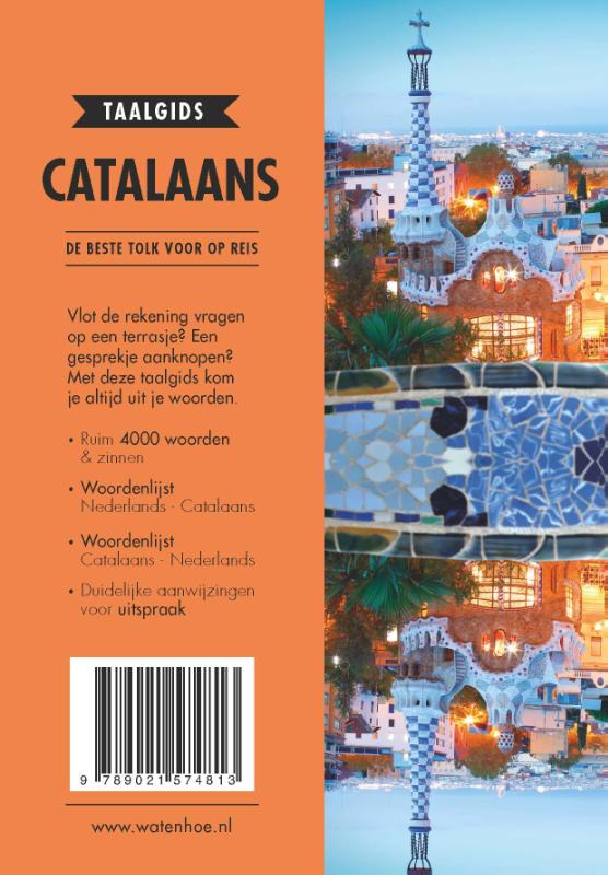 Achterkant van Catalaans
