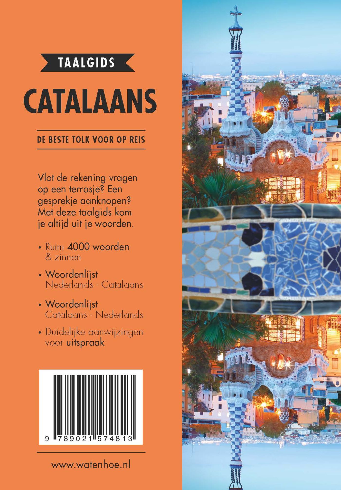 Achterkant van Catalaans