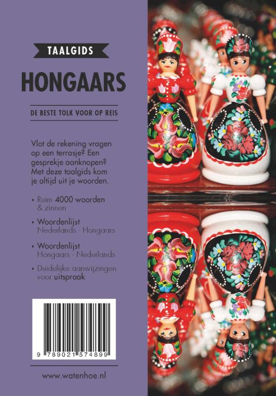 Achterkant van Hongaars