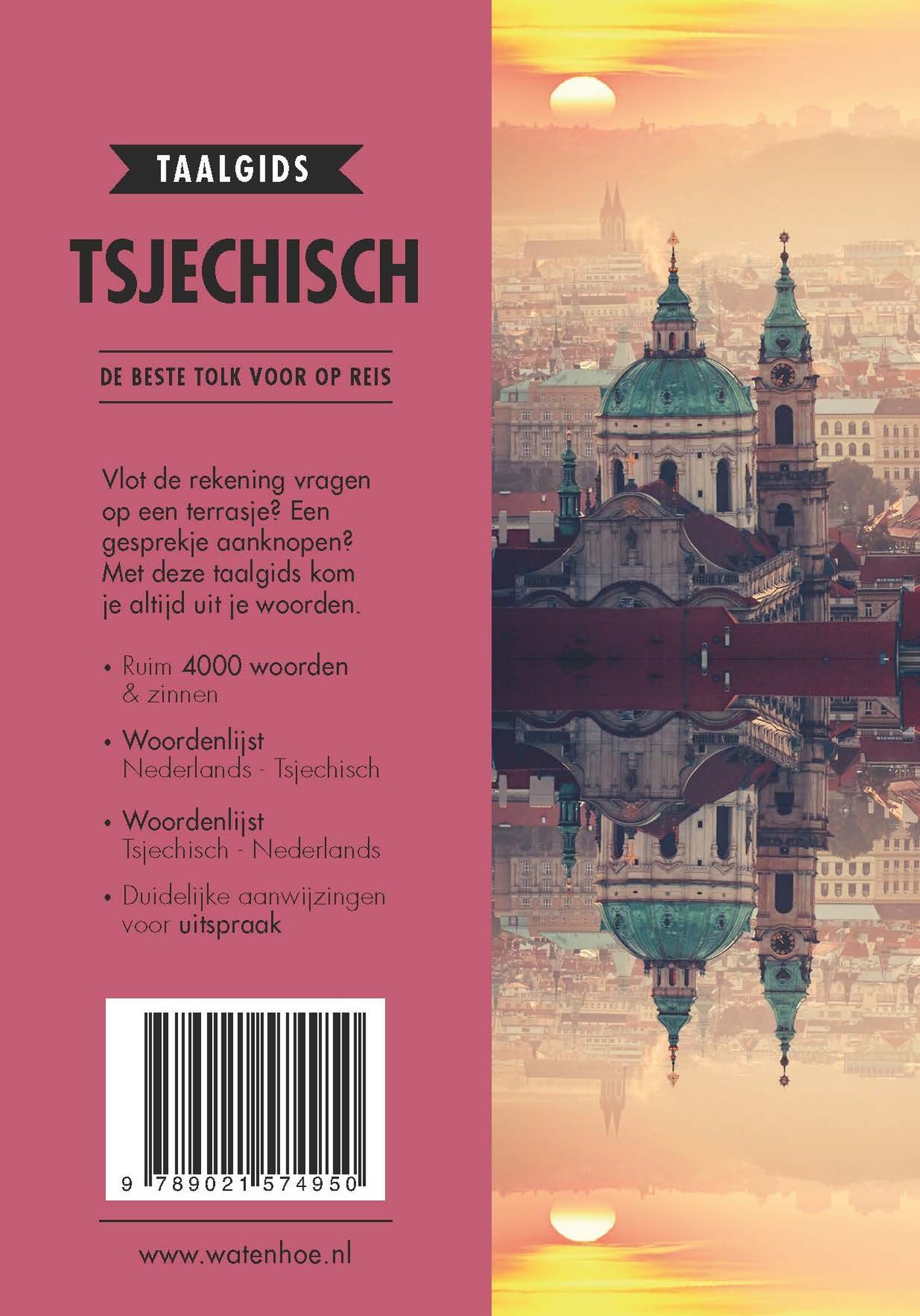 Achterkant van Tsjechisch