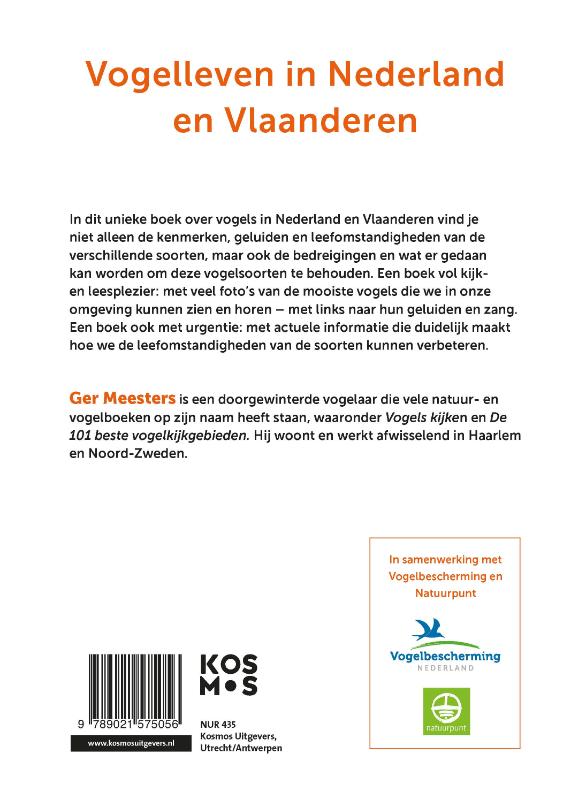 Achterkant van Vogels in de lage landen