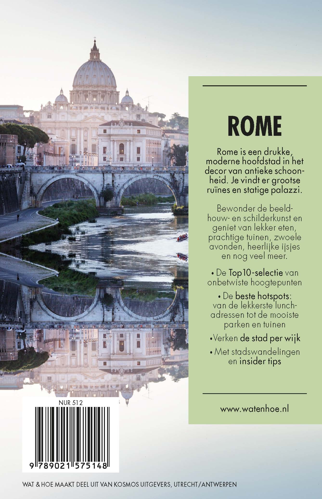 Achterkant van Rome