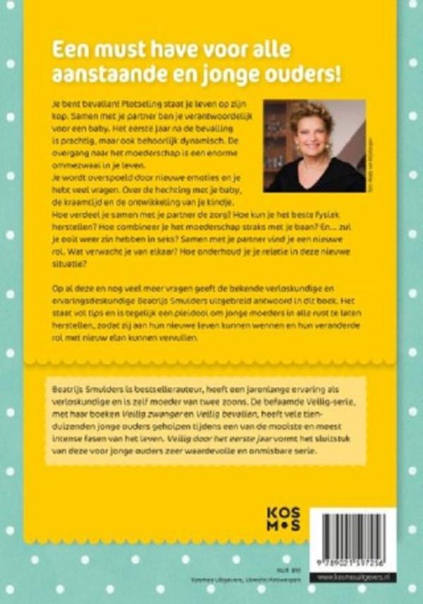Achterkant van Veilig door het eerste jaar