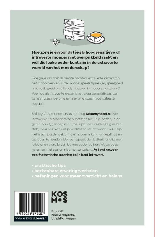 Achterkant van De introverte moeder