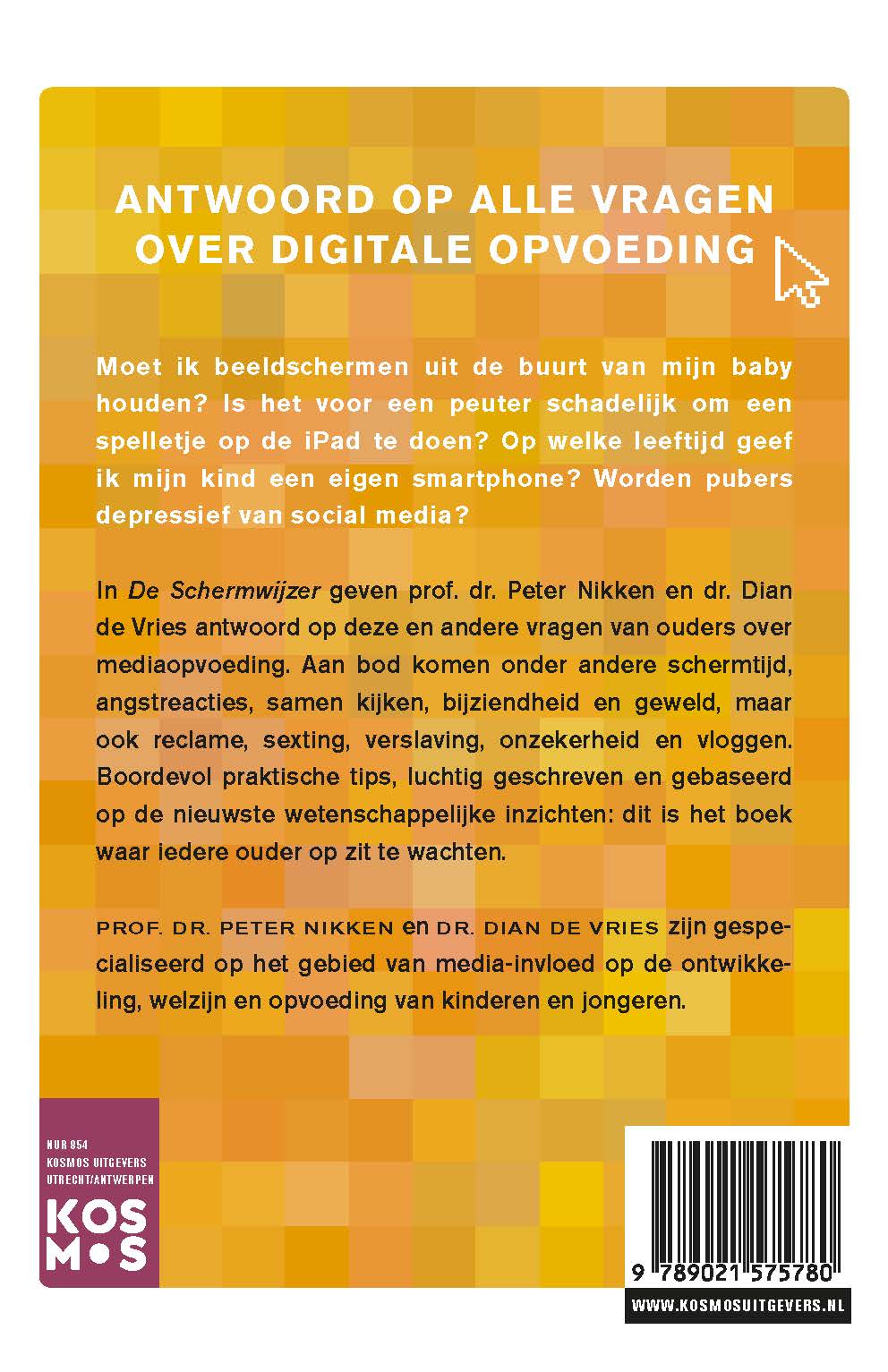 Achterkant van De Schermwijzer