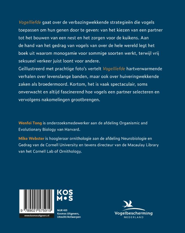 Achterkant van Vogelliefde