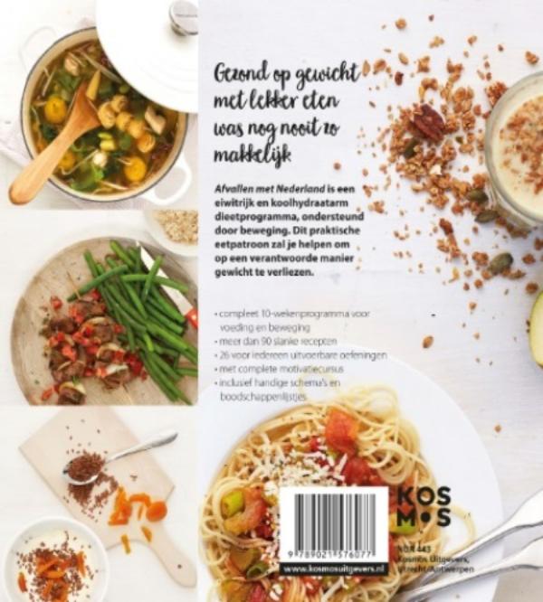 Achterkant van Gezond op gewicht met lekker eten!