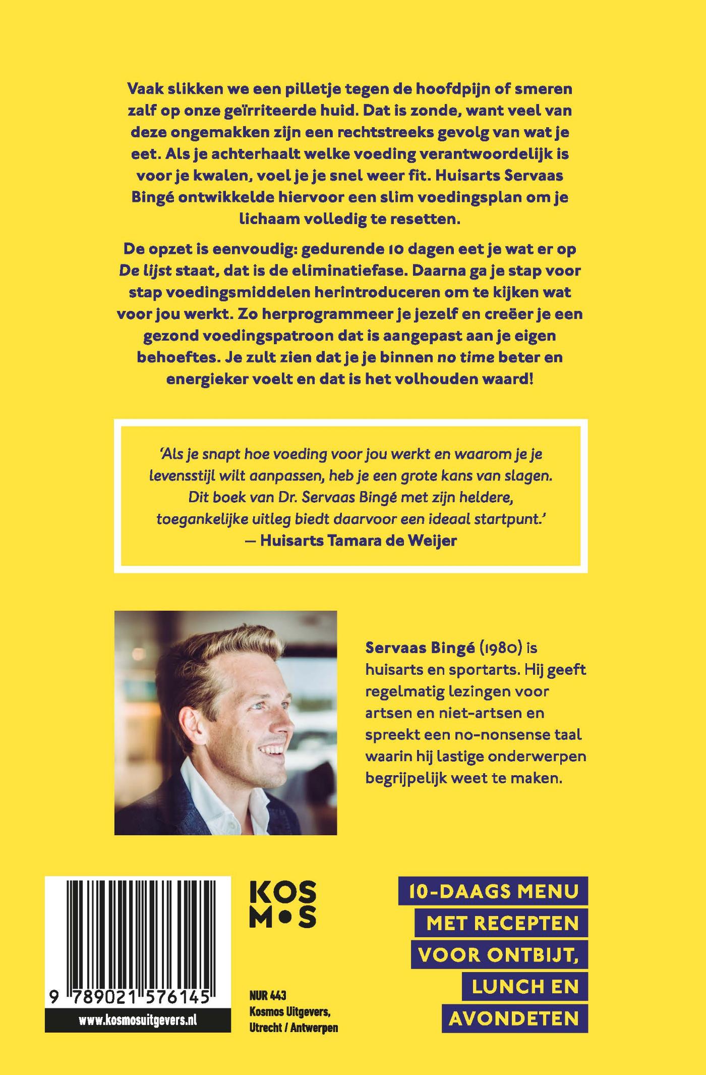 Achterkant van De lijst