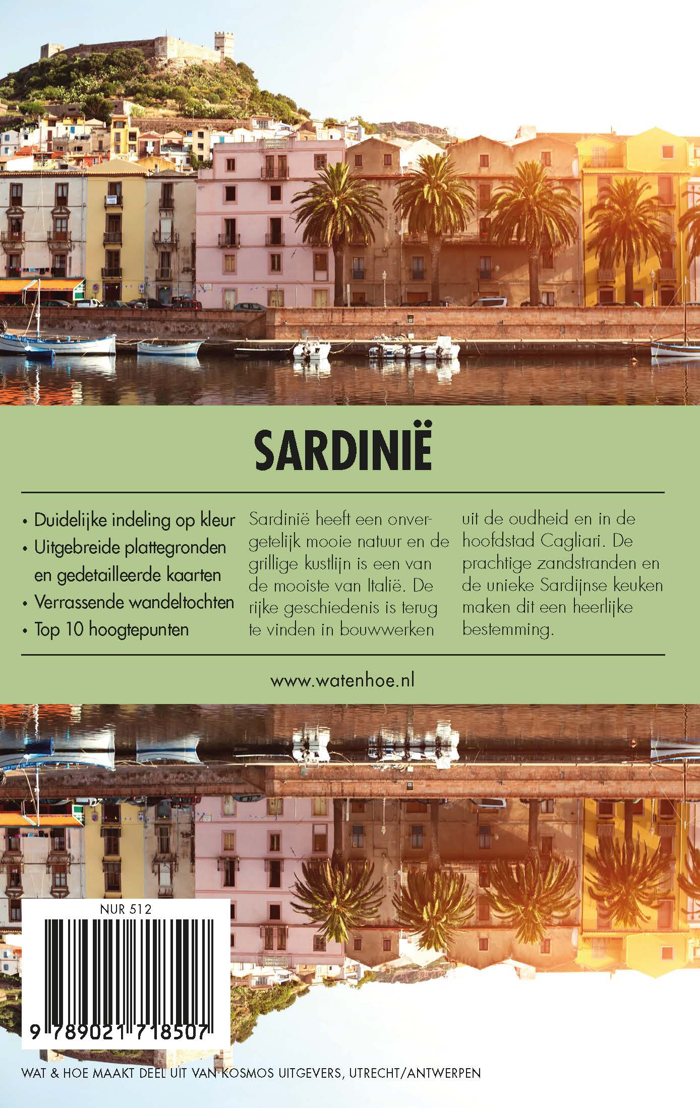 Achterkant van Sardinië