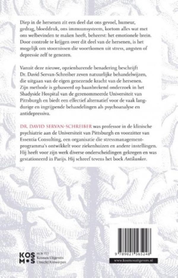 Achterkant van Uw brein als medicijn