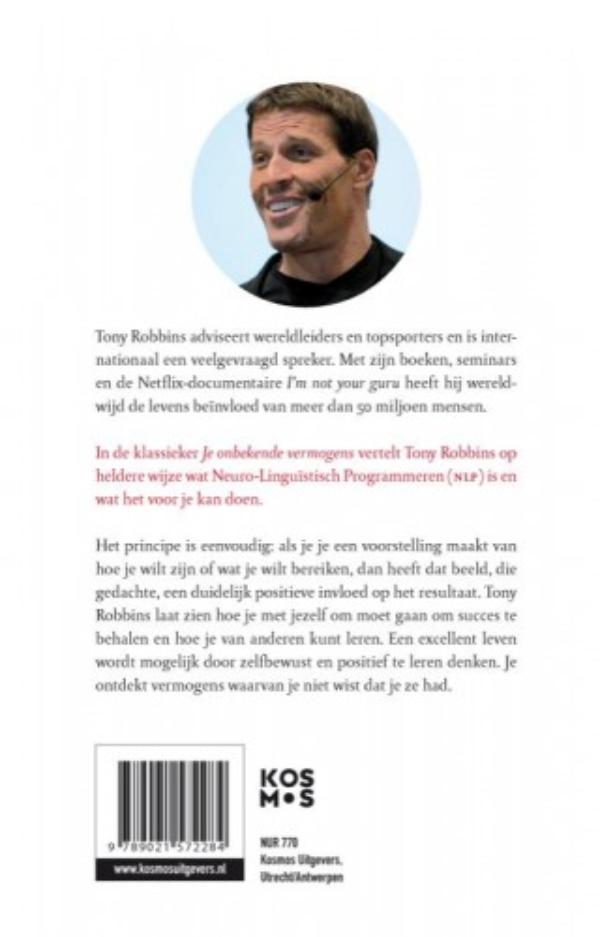 Achterkant van Je ongekende vermogens