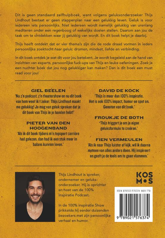 Achterkant van Hoe de fuck vind ik geluk?
