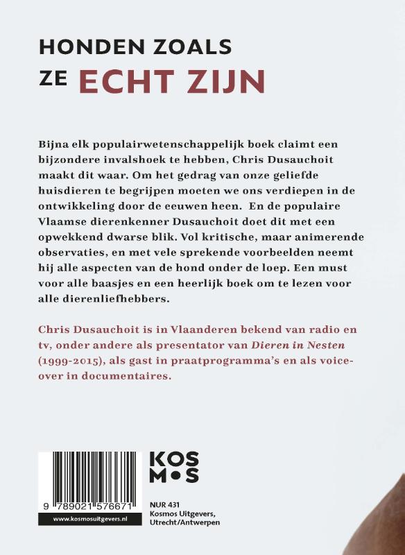 Achterkant van Honden zoals ze echt zijn