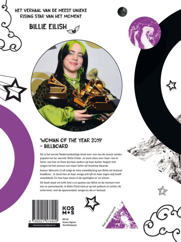Achterkant van Billie Eilish