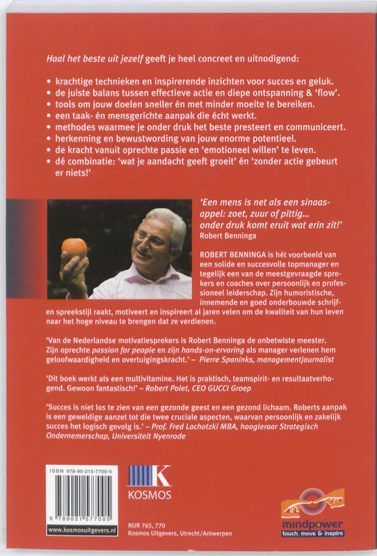 Achterkant van Haal het beste uit jezelf