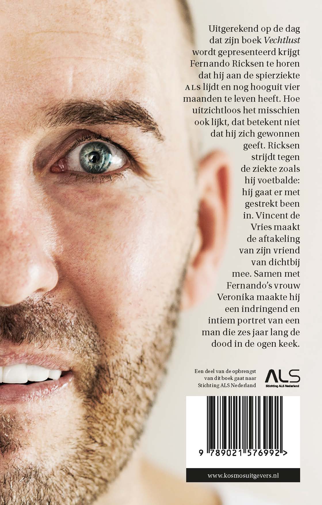 Achterkant van Fernando Ricksen - De Finale Strijd