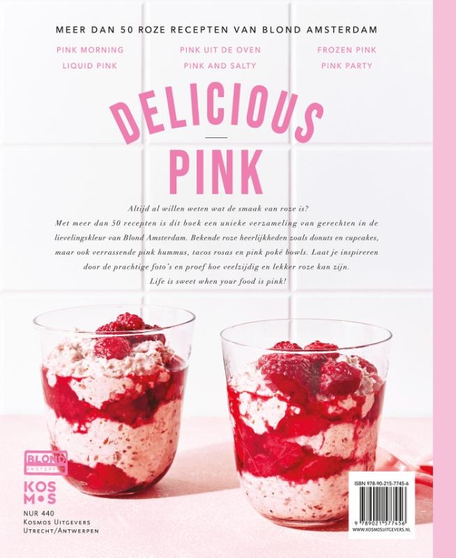 Achterkant van Delicious Pink