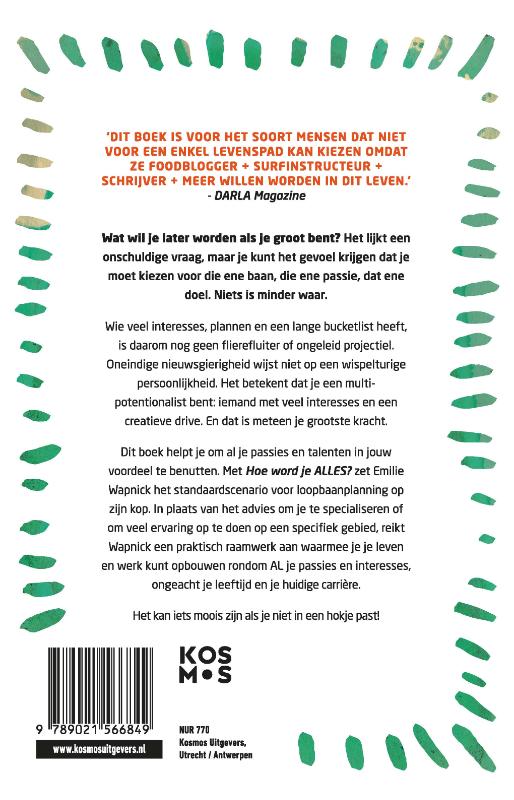 Achterkant van Hoe word je ALLES?