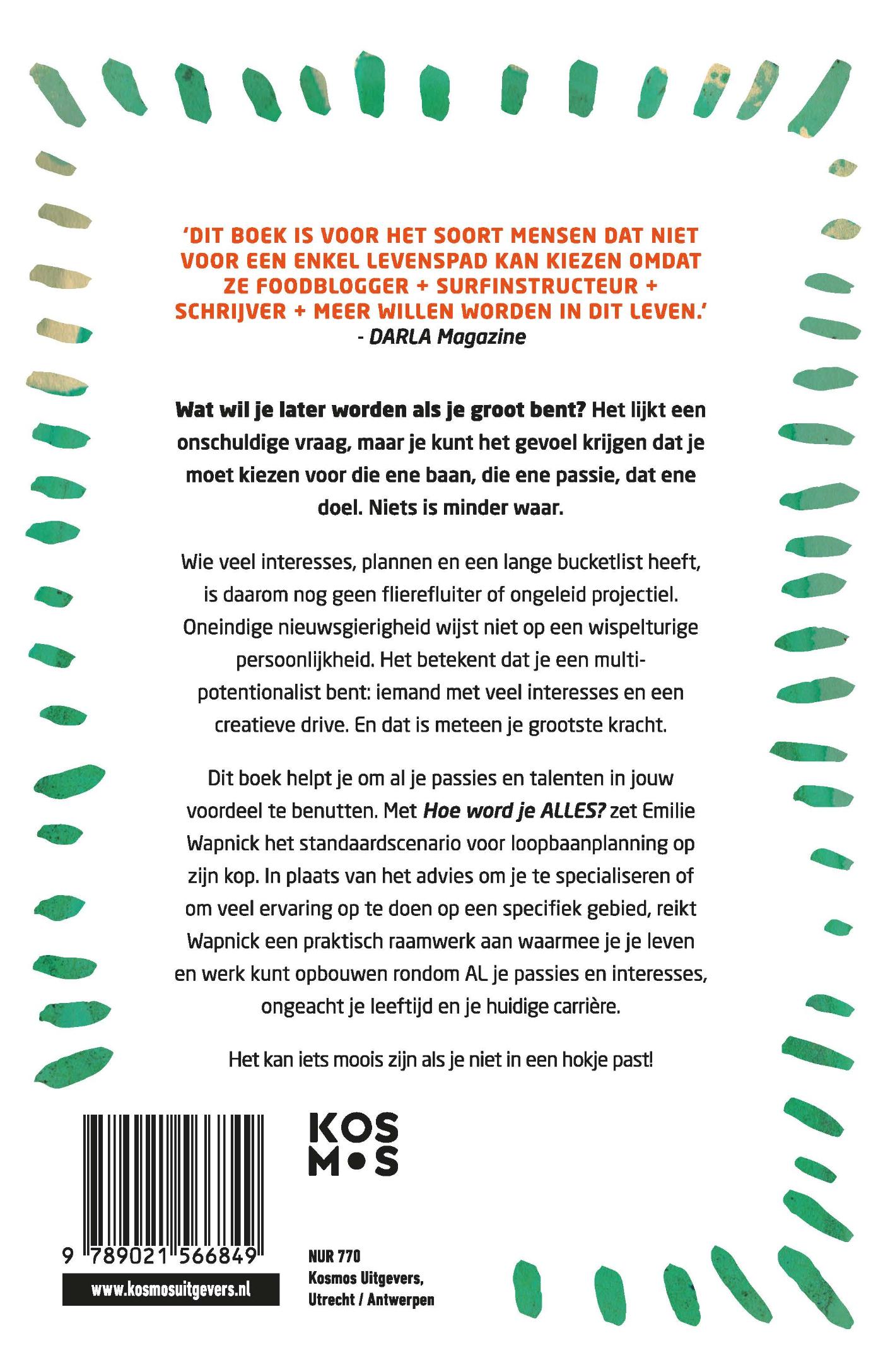 Achterkant van Hoe word je ALLES?