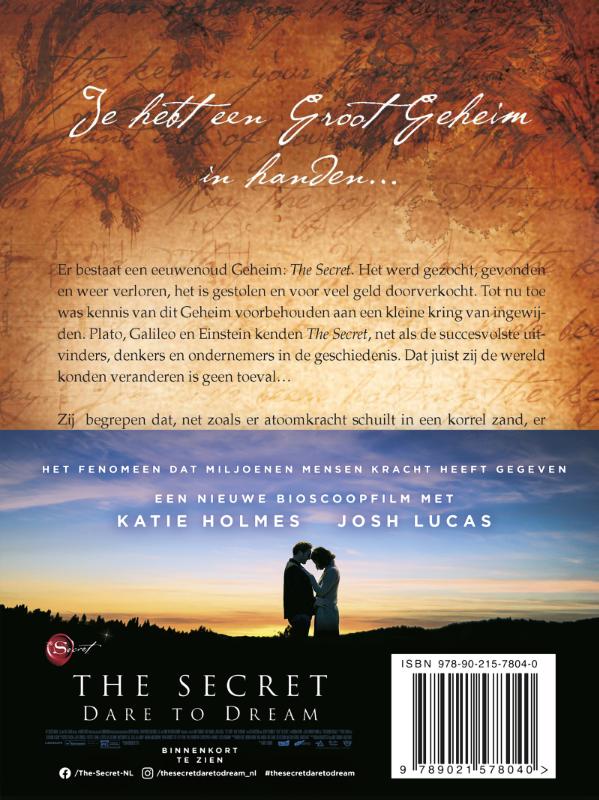 Achterkant van The Secret