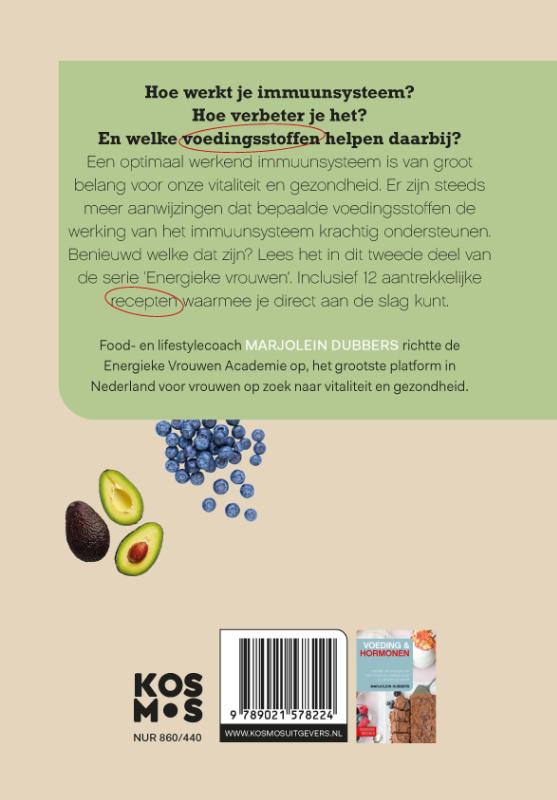 Achterkant van Voeding & Immuunsysteem
