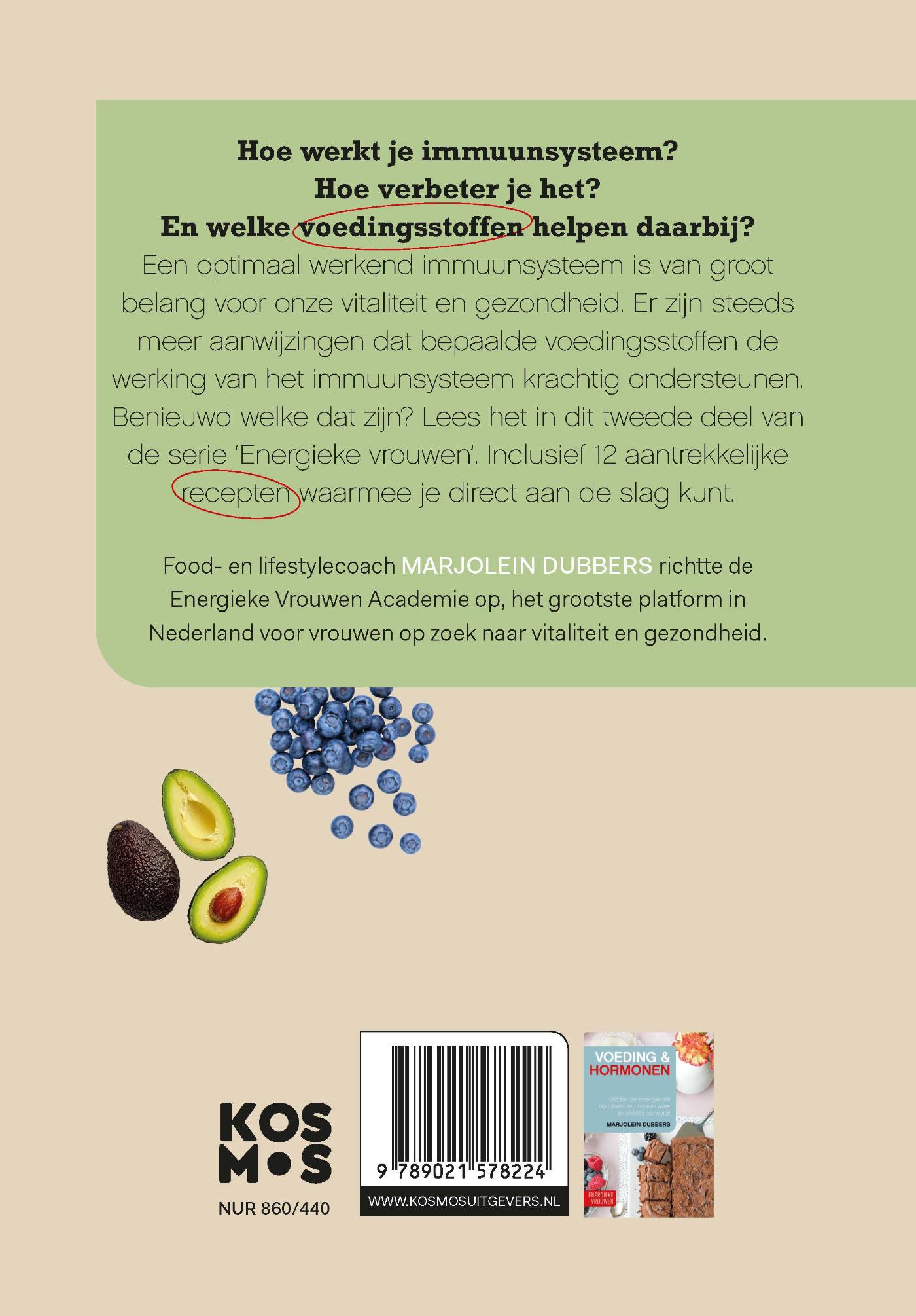 Achterkant van Voeding & Immuunsysteem