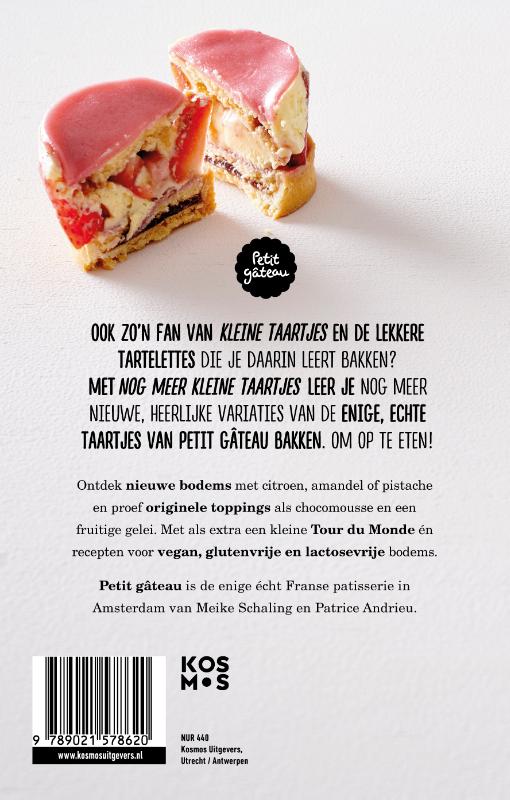 Achterkant van Nog meer kleine taartjes