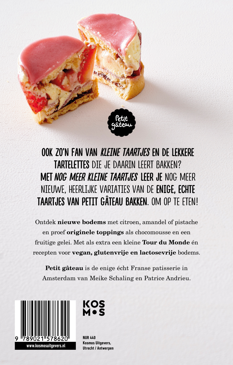 Achterkant van Nog meer kleine taartjes