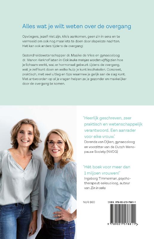 Achterkant van Ook leuke meisjes worden 50