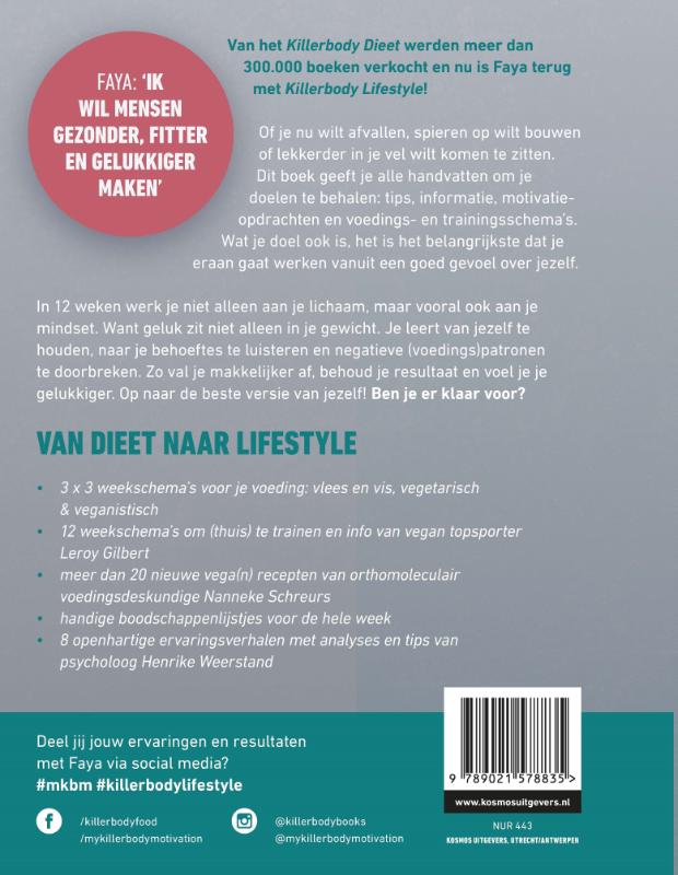 Achterkant van Killerbody Lifestyle