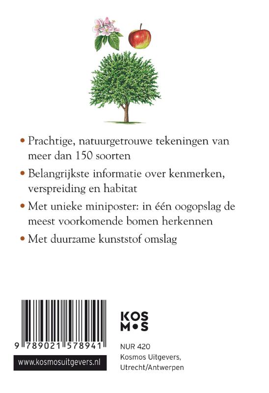Achterkant van Compactgids Bomen