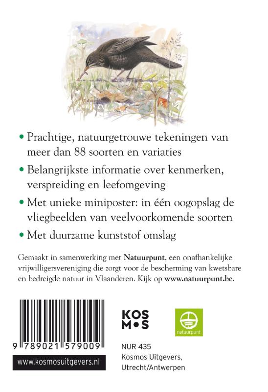 Achterkant van Compactgids Tuinvogels