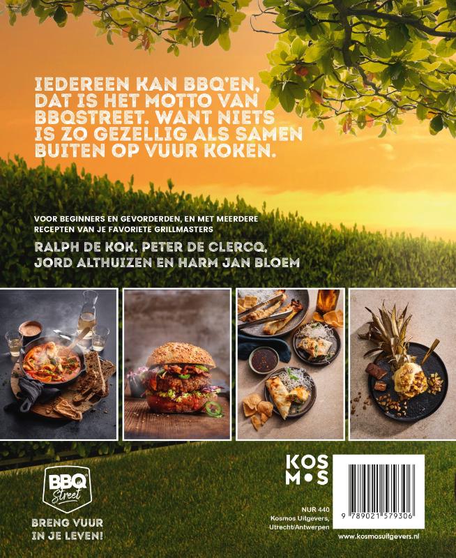 Achterkant van Het BBQSTREET Basisboek