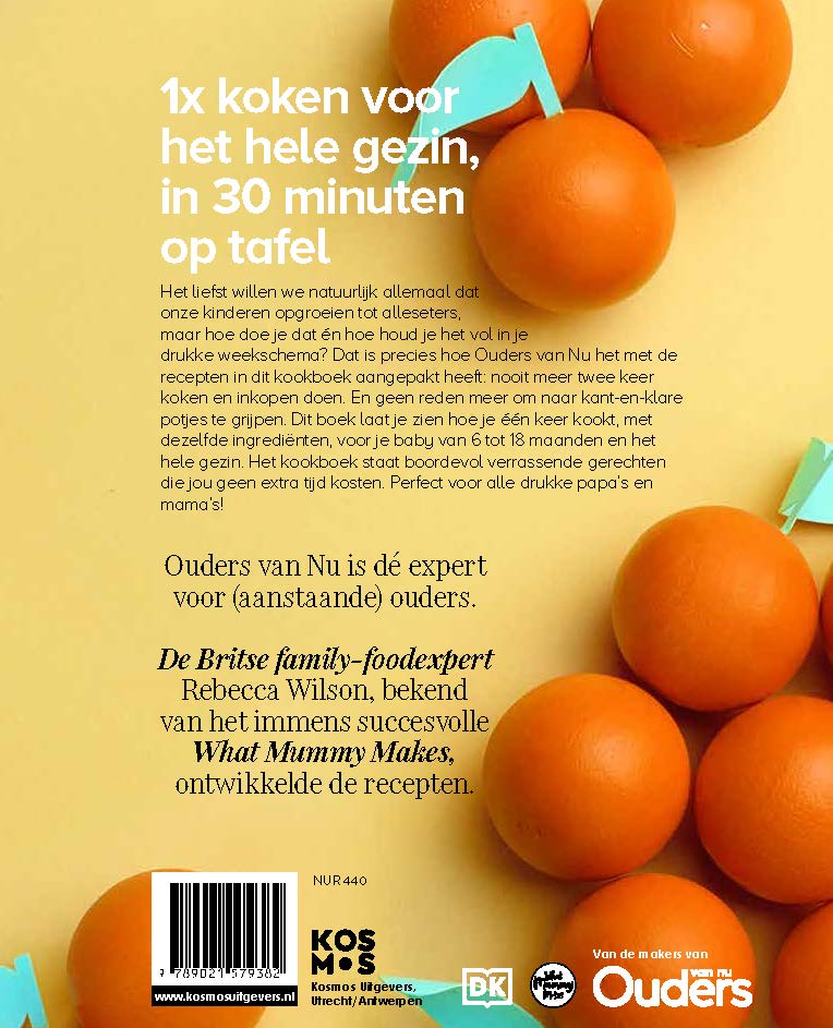 Achterkant van Babykookboek