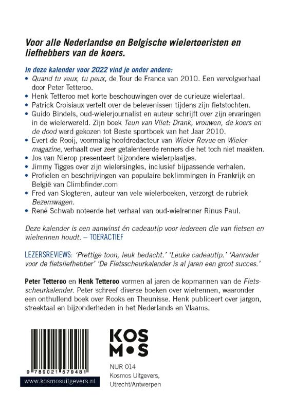 Achterkant van 2022