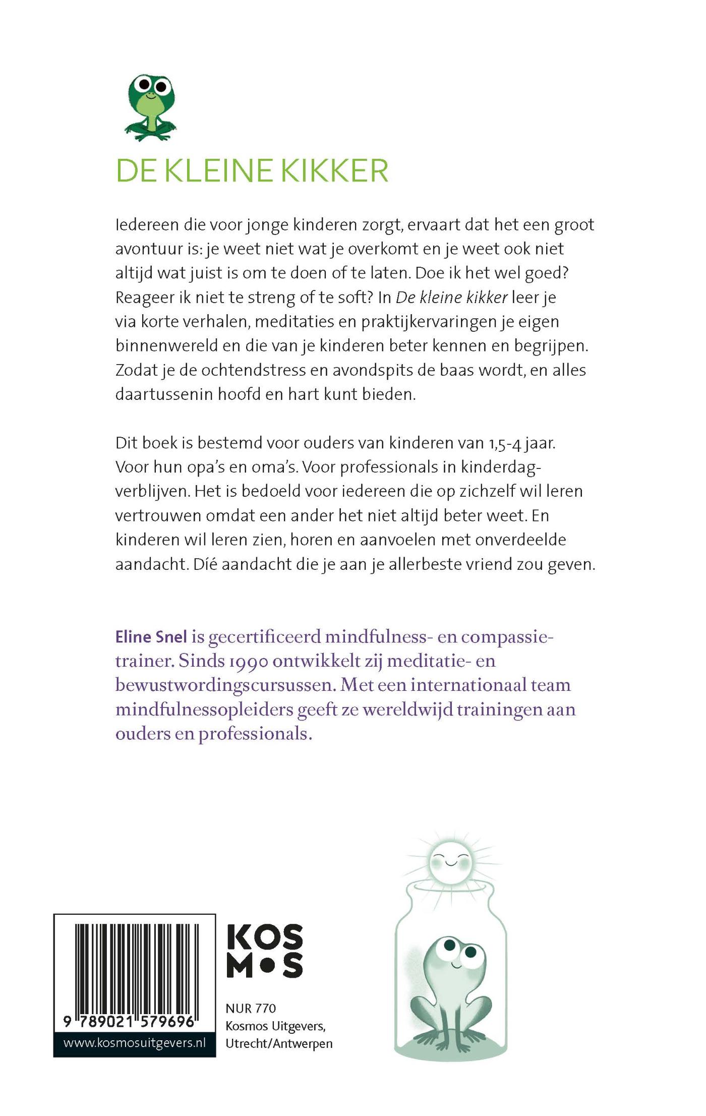 Achterkant van De kleine kikker