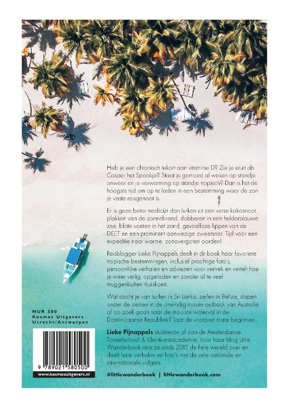 Achterkant van Tropical Escapes
