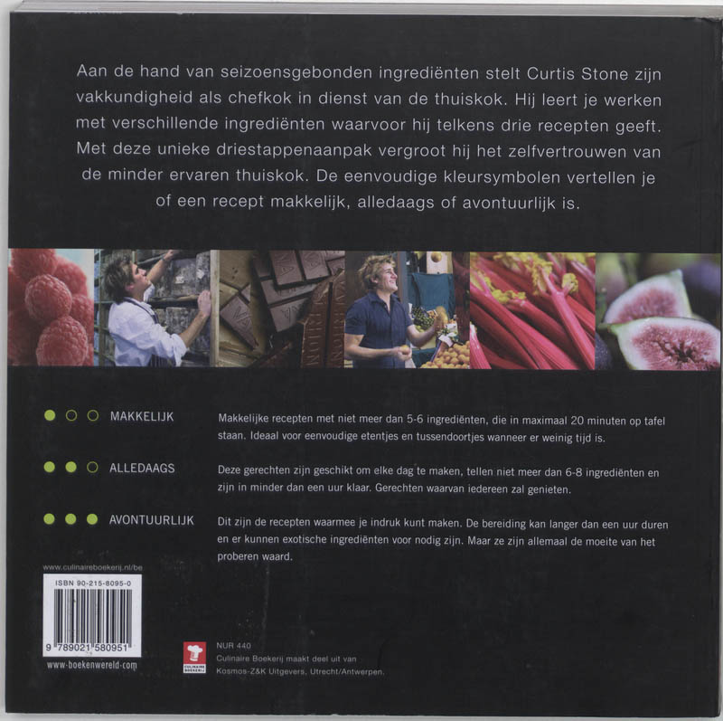 Achterkant van Van starter tot ster