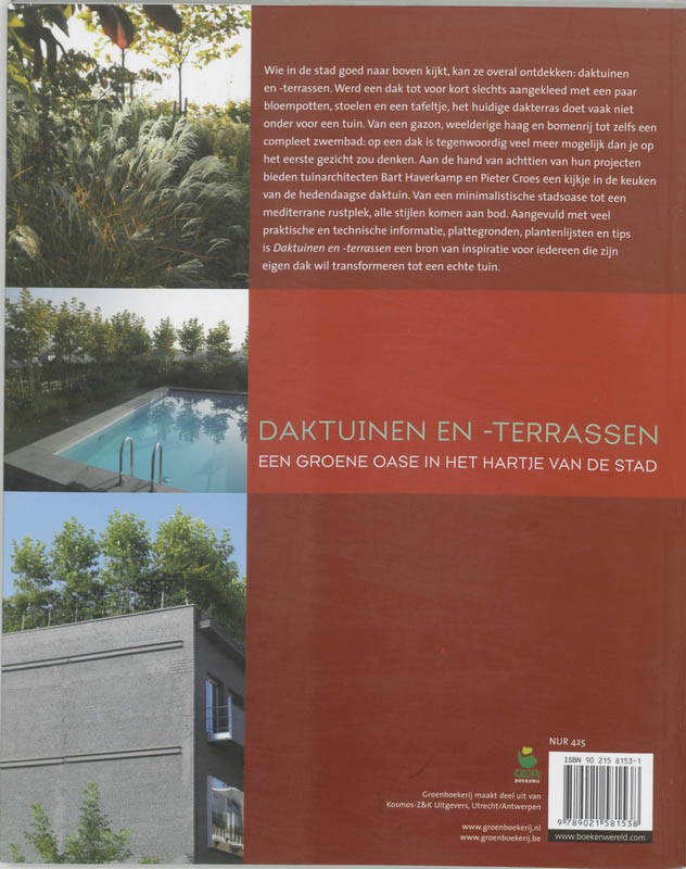 Achterkant van Daktuinen en terrassen
