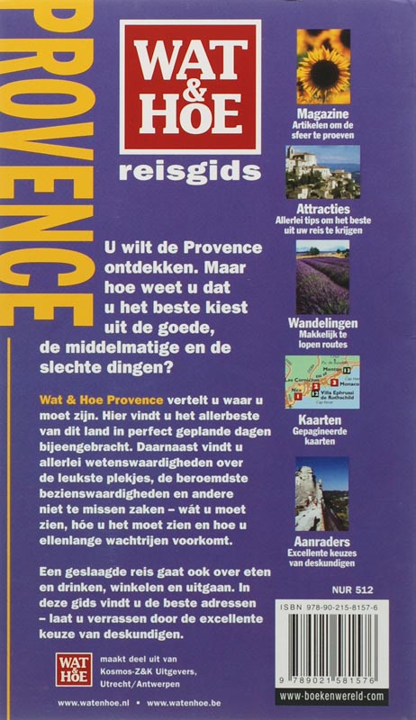 Achterkant van Provence