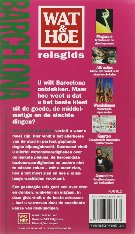 Achterkant van Barcelona