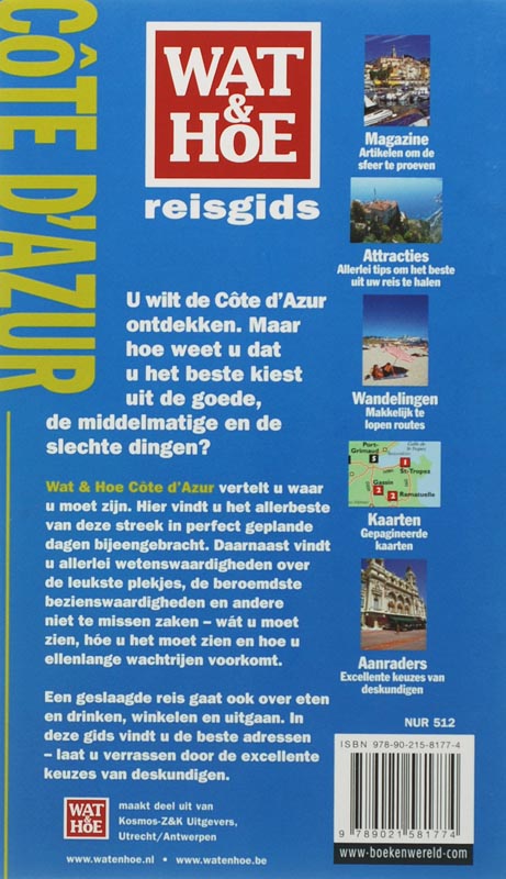 Achterkant van Cote d'Azur